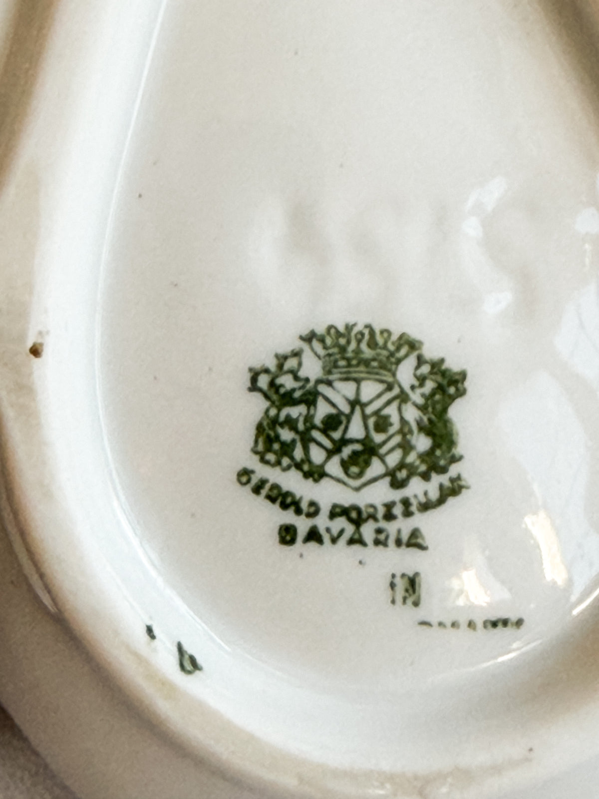 Vintage Gerold Porzellan Bavaria White Porcelain Three Birds Trinket Dish German Bird Figurine Bowl
