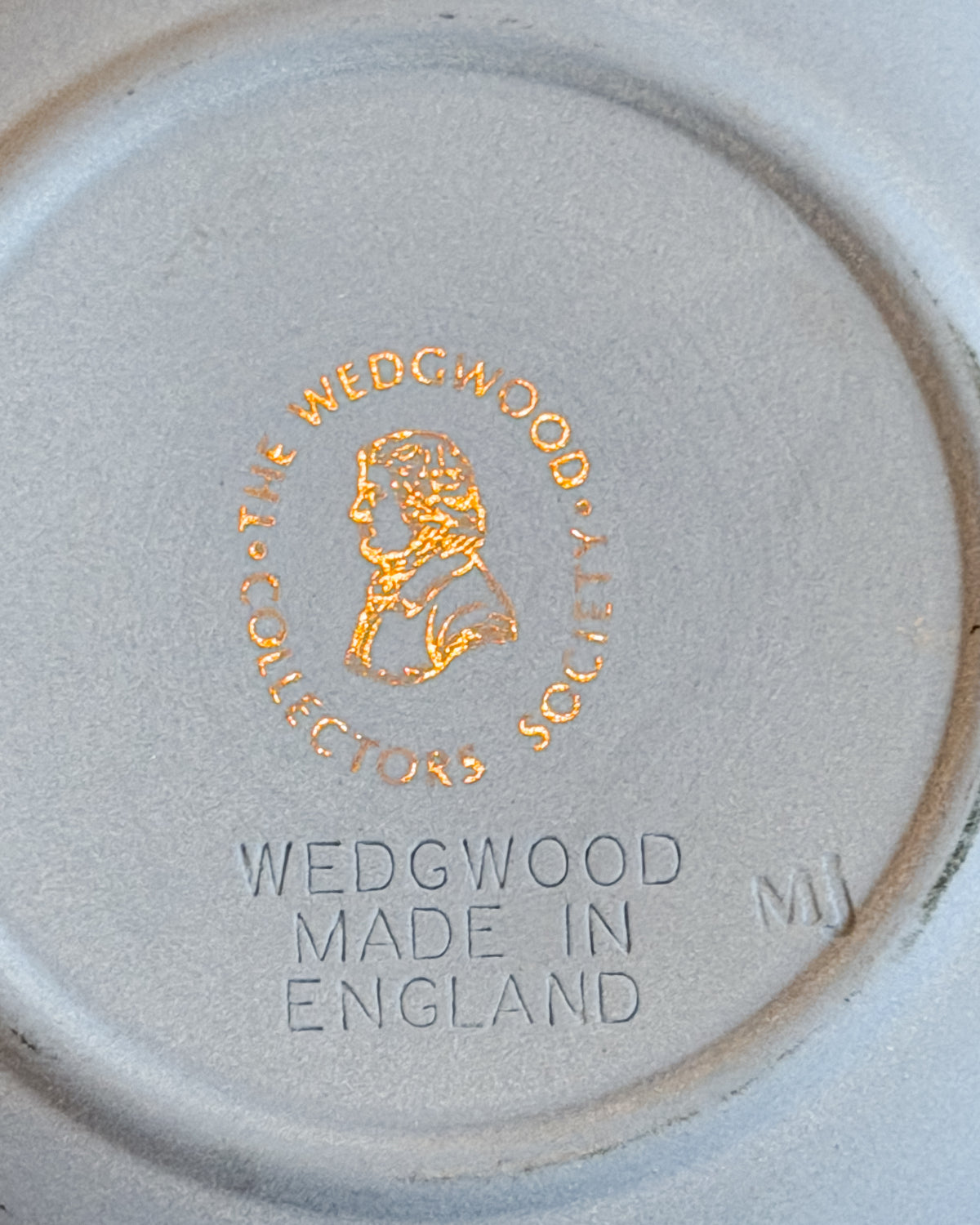 Vintage 1976 Wedgwood Paul Revere’s Ride Blue Jasperware Bicentennial Dish Made in England