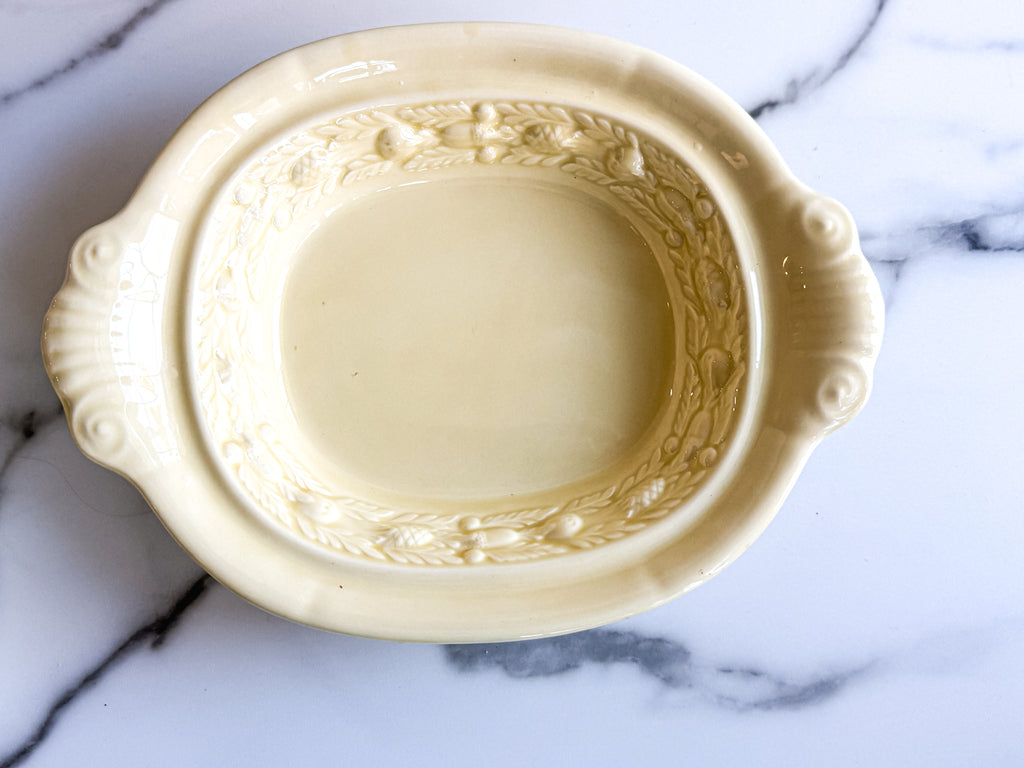 Vintage Adams Titan Ware Covered Serving Dish Made in England
