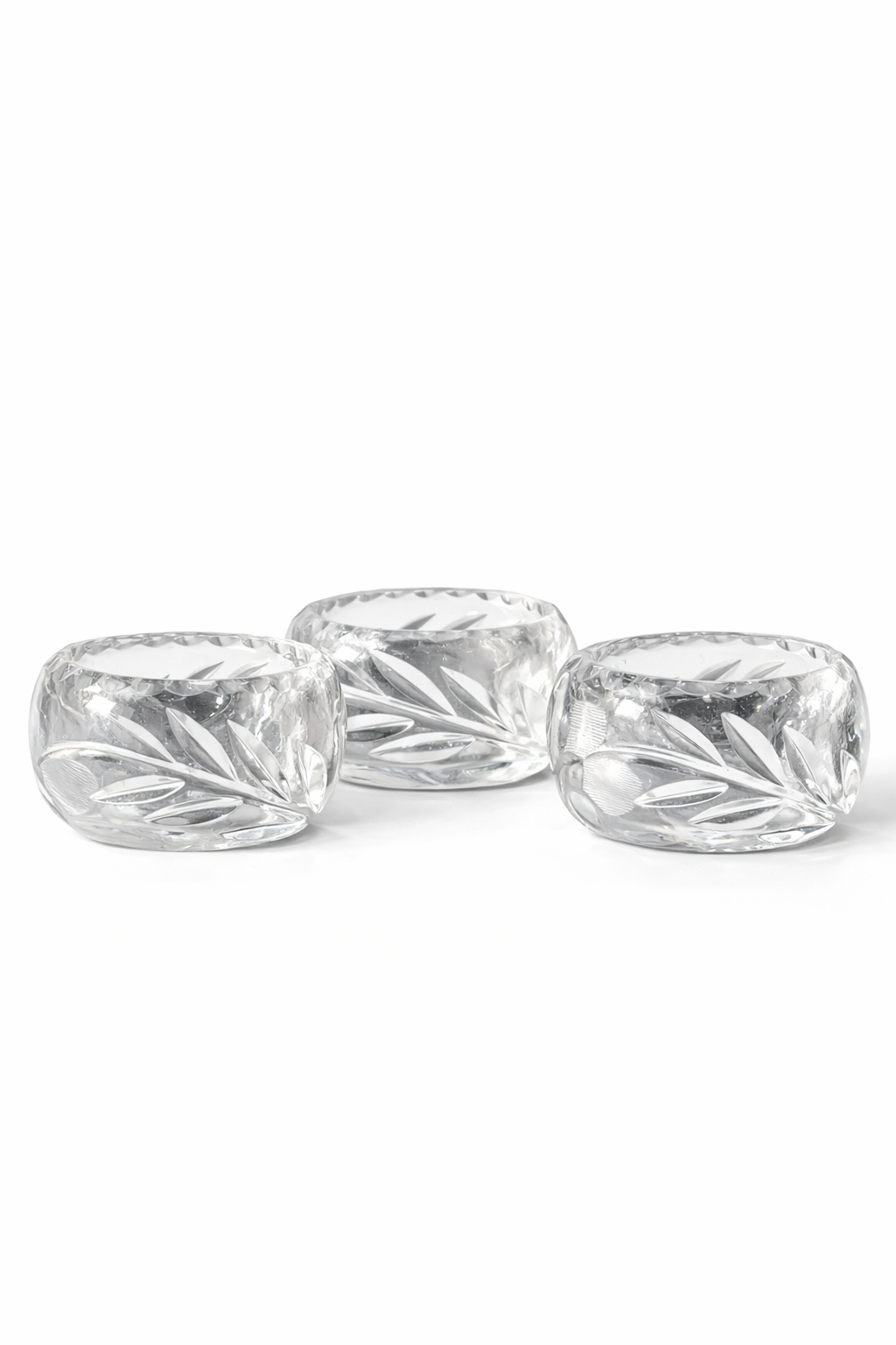 Cut Crystal Salt Cellars