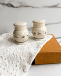 Longerberger salt and pepper shakers
