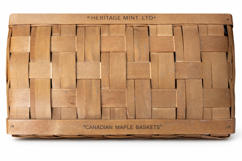 Canadian Maple Basket by Heritage Mint Ltd