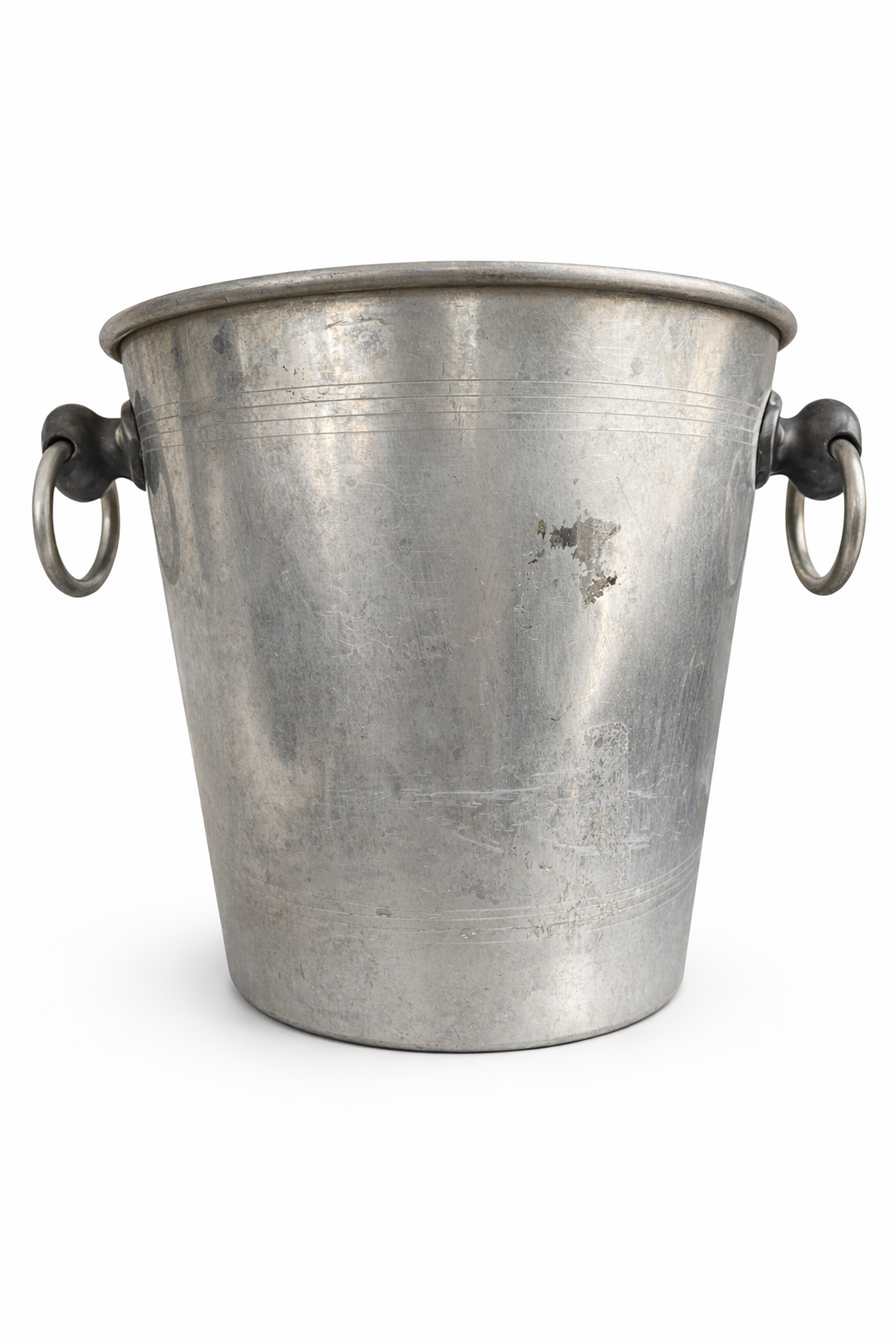 Vintage French Aluminum Champagne Bucket