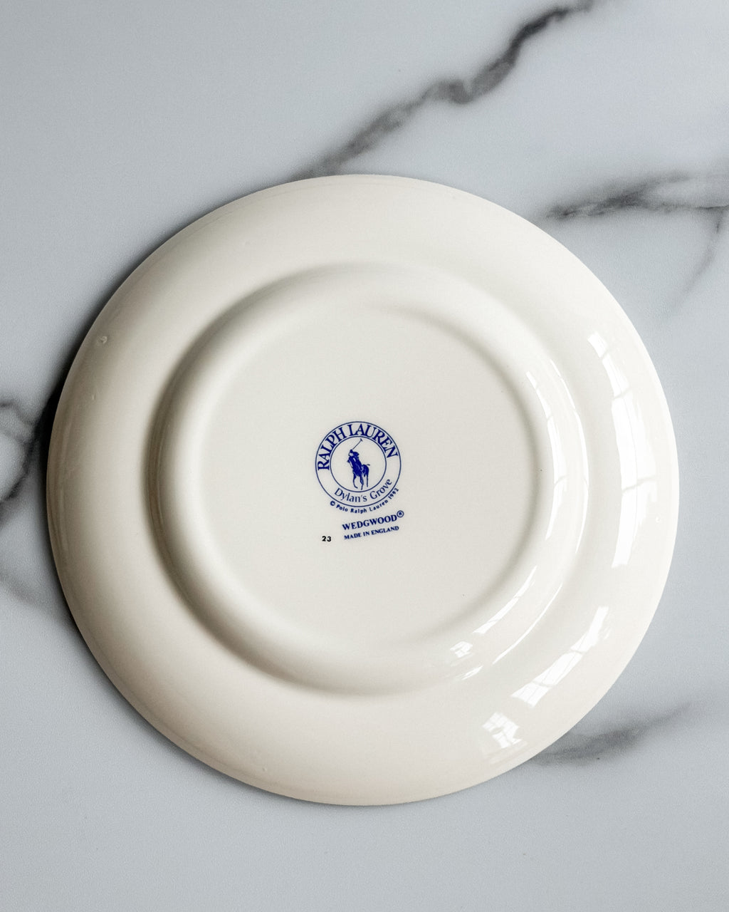 Ralph Lauren Dylan’s Grove Wedgwood 8” Plate Patriotic Floral Made in England