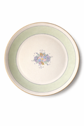 Vintage Bavarian Porcelain Plate w Hand-painted Floral Motif Made in Germany
