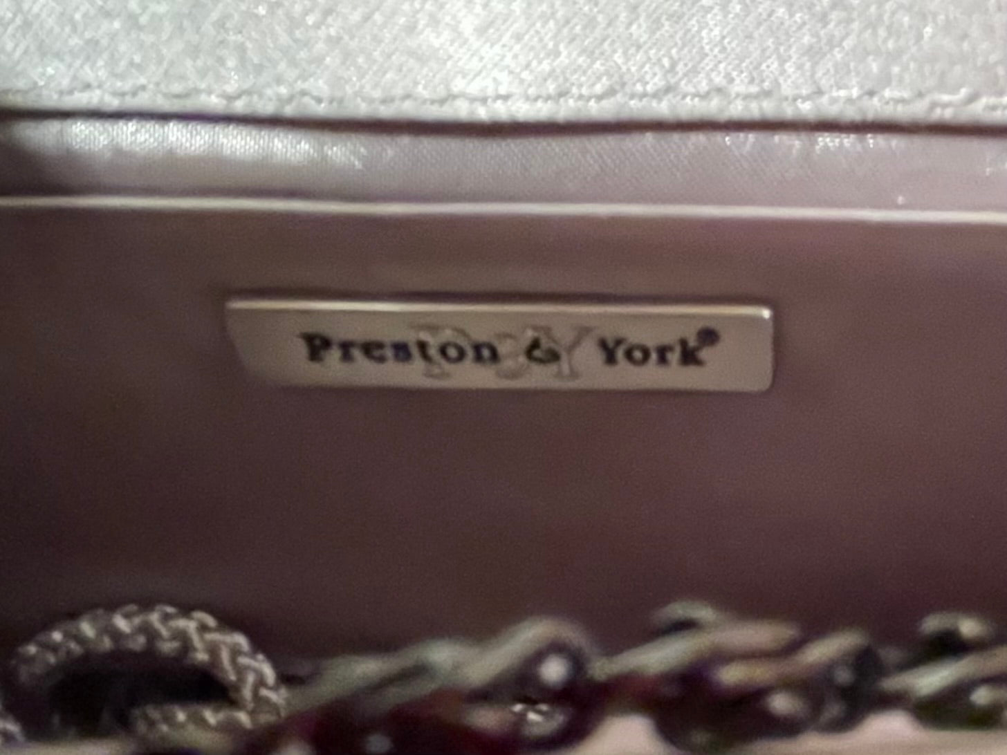 Vintage Preston & York Satin Clutch