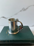 Vintage Royal Selangor Pewter Teddy Bear Cups Set of 4