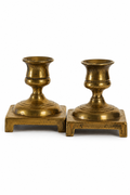 Pair of Vintage Brass Candlestick Holders