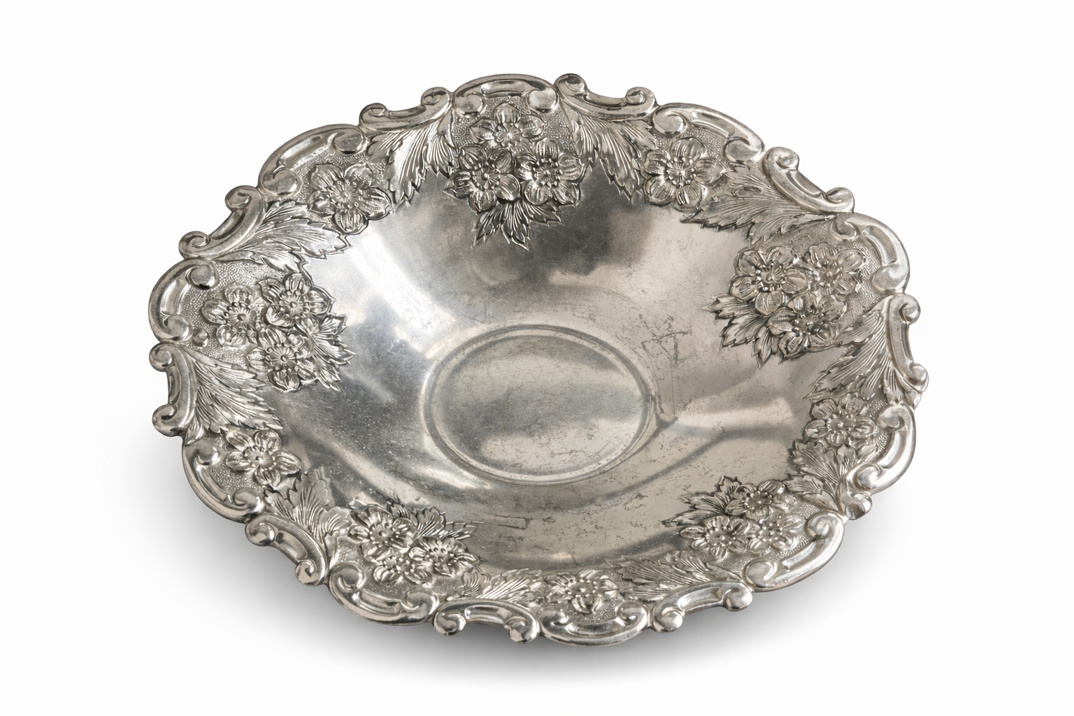 Vintage Gorham EP Silverplate Pedestal Bowl