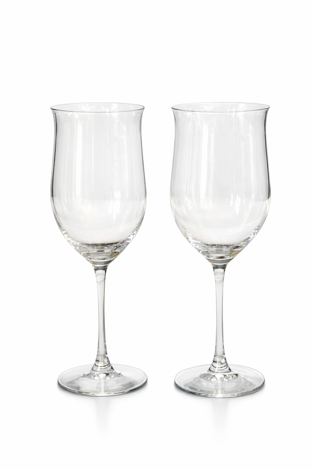Towle Full Lead Crystal Wine Glasses Made in Austria, Elegant Stemware Pair