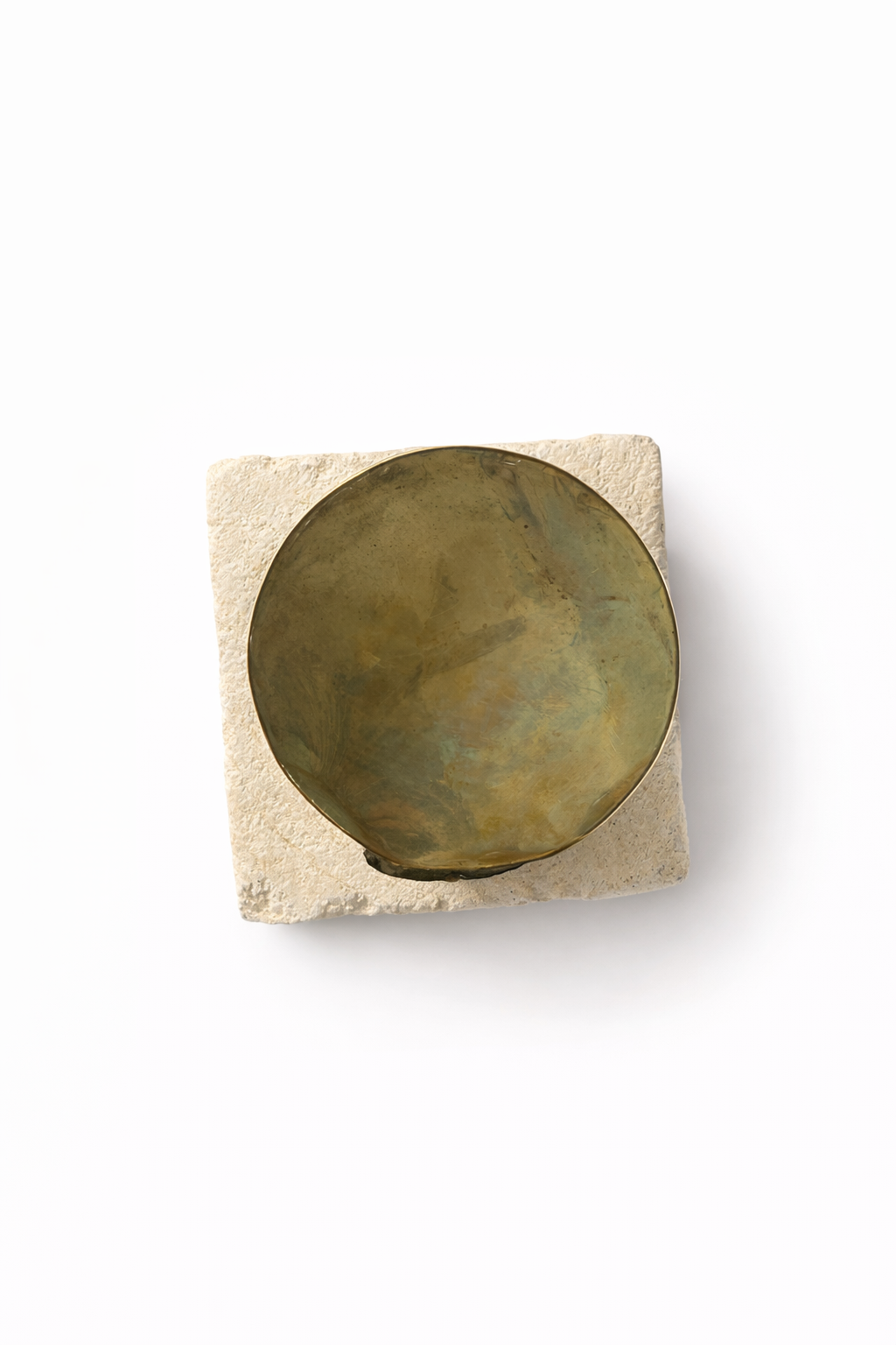 Vintage Small Brass Milk Can Vessel