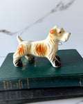 Vintage Made in Japan Ceramic Terrier Dog Figurine 4.5”