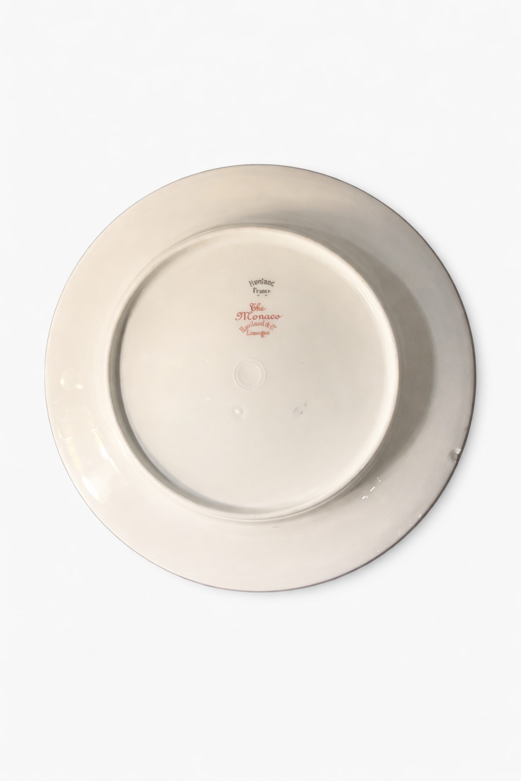 Haviland Limoges “The Monaco” Porcelain Dinner Plate | French Vintage Tableware