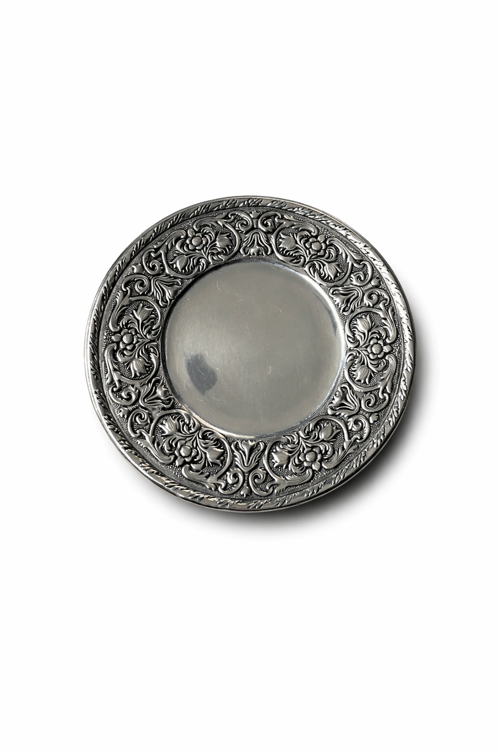Wilton Silverplate Charger Plate – Mt. Joy, PA – 13.25” Ornate Embossed Rim