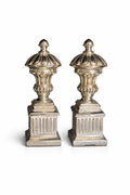 Silver Urn Finials Pair