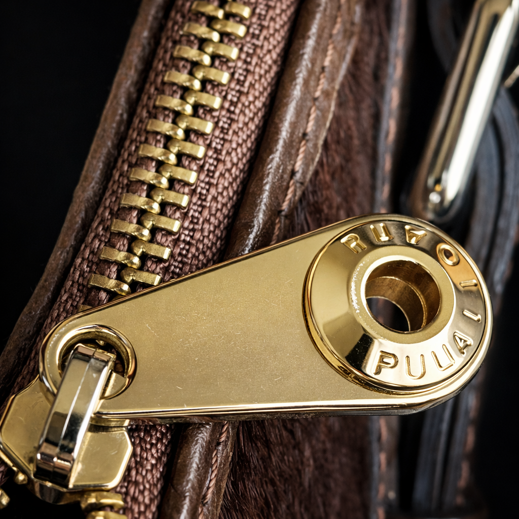 Pulicati Italian Haircalf & Ostrich Leather Handbag