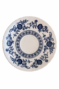 Vintage Enoch Wedgwood “Blue Heritage” Saucers Set of 3