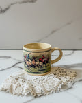 Vintage Polo Ralph Lauren Mug | Polo Players on Horseback | John Charles Dollman Artwork | Made in Japan Collectible Coffee Cup